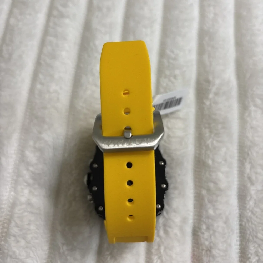Activa Fury X Invicta Black Yellow Men's Watch 44.3mm Skeleton Dial ACW2305-021